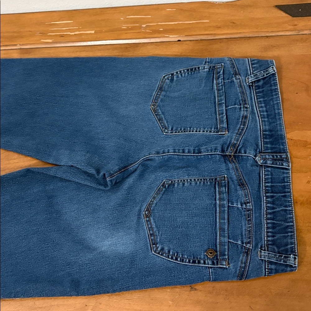 Democracy Absolution Blue Denim Jeans Size 8 - Picture 12 of 14